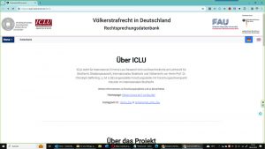 Datenbank mit Urteilen zum Völkerstrafrecht